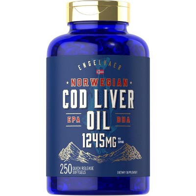 Carlyle Cod Liver Oil 1245mg | 300 Softgels