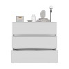 NicBex 3 Drawer Dresser,33.5 Inch Wide Wood Storage Cabinet for Living Room,Entryway,Bedroom,Hallway - 4 of 4