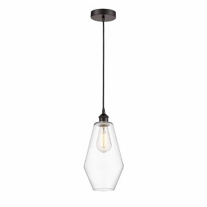 Cindyrella - 1 Light Mini Pendant In Industrial Style-14.75 Inches Tall and 7 Inches Wide - 1 of 1