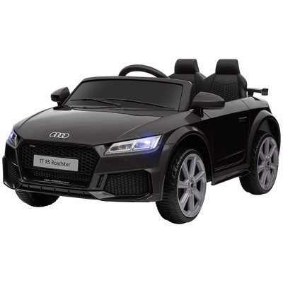 6V Black Audi TT RS Kids Electric Ride-On Car