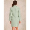 Allegra K Women's Business Suit Collared Button Down Blazer and Pencil Work Skirt Set 2 Pcs - 4 of 4