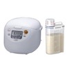 Zojirushi Micom Rice Cooker and Warmer (10-Cup) with Rice Container Bin - 2 of 3
