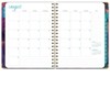Global Printed Products Hardcover AY 2025-2026 Fashion Planner - 8.5"x11" (Pastel Peacock) - 2 of 4