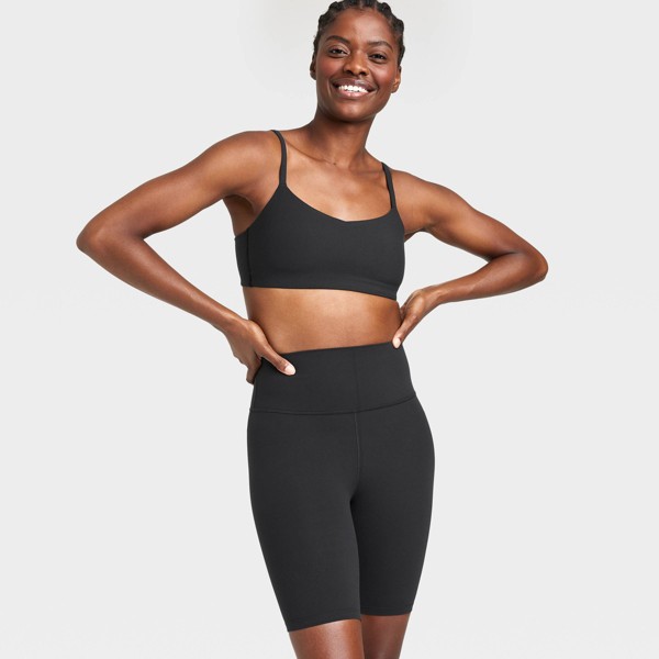 Shorts de Ciclismo de Tiro Ultra Alto para Mujer 8" - All In Motion™ 5