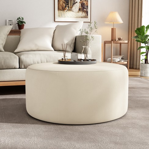 Round ottoman fashion slipcover target