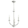 Quorum Lighting Reyes 3 - Light Chandelier in  Classic Nickel - 4 of 4