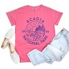 Simply Sage Market Women's Arcadia National Park Short Sleeve Garment Dyed Tee - 3 of 4