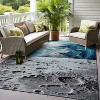World Rug Gallery Galaxy Collection Adventure Moon Indoor/Outdoor Area Rug - 2 of 4