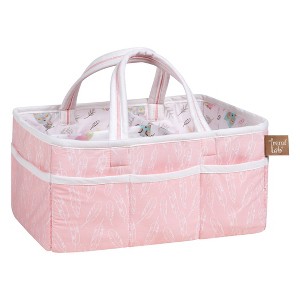 Trend Lab Diaper Caddy Paisley Pink