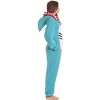 Just Love Womens One Piece Winter & Christmas Character Adult Bodysuit Hooded Pajamas - 3 of 4