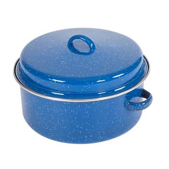 Stansport Enamel Cook Pot With Lid 5L