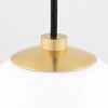 Mitzi Stella 1 - Light Pendant in  Aged Brass White Shade - 3 of 4