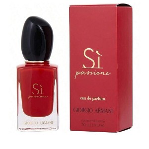 Giorgio Armani Women Si "Passione" 1.0 Oz Eau De Parfum Spr [Red] - 1 of 1