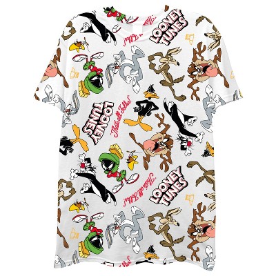 Looney Tunes Mens Marvin Shirt - Bugs Bunny Marvin The Martian And 