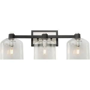 Artcraft Lighting Lyndon 3 - Light Vanity in  Black/Brushed Nickel - 1 of 3