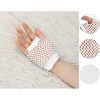 Allegra K Women's Mesh Fingerless Fishnet Gloves - 2 of 4