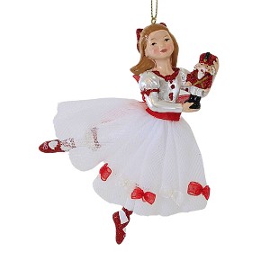 Kurt S. Adler 5.25 In Clara Nutcracker Suite Ballet Dance Tree Ornaments - 1 of 3