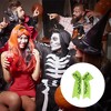Unique Bargains Women's Halloween Bow Double-layer Ribbon Duckbill Clip 1 Pc - 3 of 4