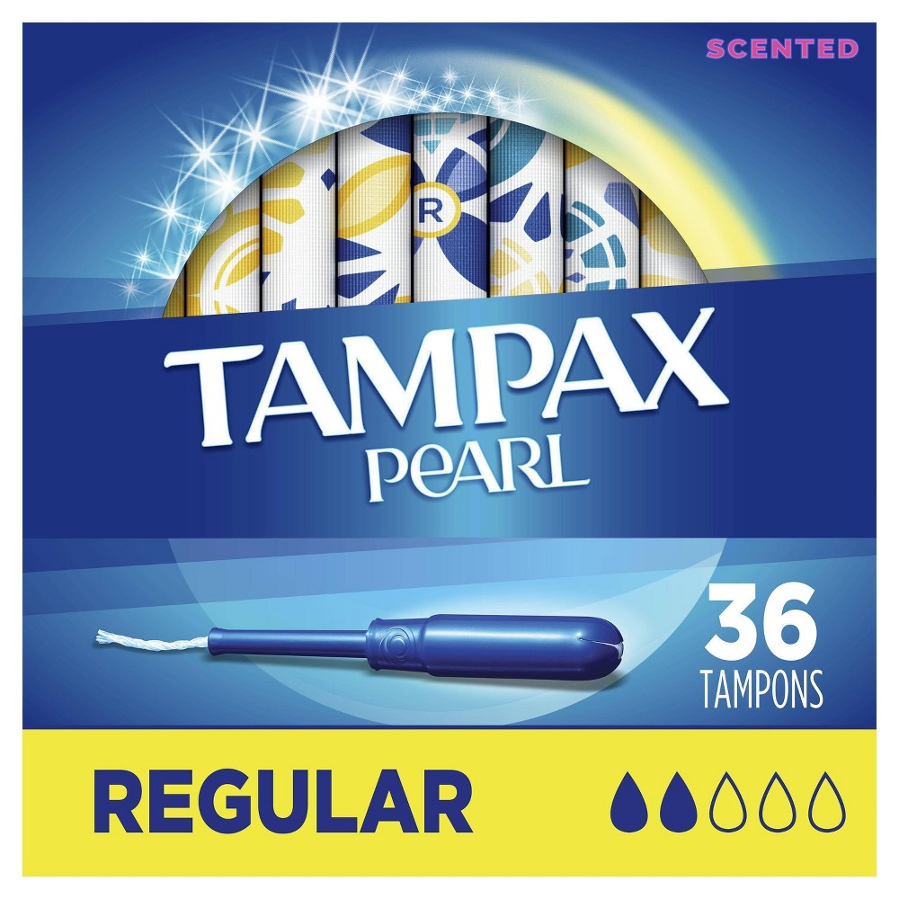 UPC 073010710160 product image for Tampax Pearl Tampons Regular Absorbency with LeakGuard Braid Scented - 36ct | upcitemdb.com