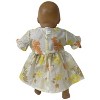 Doll Clothes Superstore Yellow Dress Fits 15-16 Inch Baby Dolls - 4 of 4