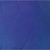 Home Mart Goods Royal Blue 3 Piece Modern Geometric Solid Soft Plush Cozy Bedspread Quilt Set - 4 of 4
