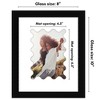 Americanflat 8" x 10" Picture Frame with Mat - Arch, Oval & Wavy Designs - Stylish Decor for Living Rooms, Dorms, Offices & More - image 2 of 4