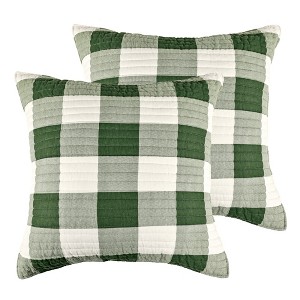 Winter Sleigh Ride Euro Sham Set of 2 - Levtex Home - 1 of 4