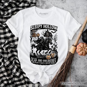 Sleepy Hollow Headless Horseman T-Shirt, Gothic Haunted Halloween Tee | OrnamentallyYou - 1 of 4