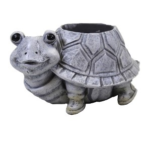 Home & Garden 3.25" Mini Turtle Pudgy Planter Garden Patio Sunroom Roman, Inc  -  Planters - 1 of 3