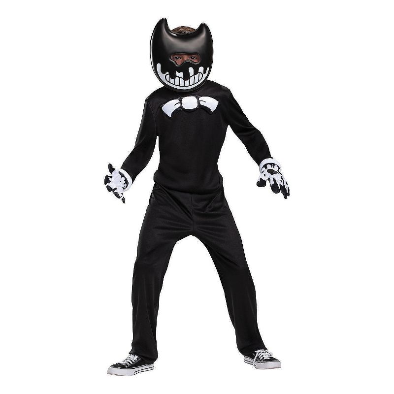 Disguise Kids' Ink Bendy Classic Halloween Costume - Size 10-12 - Black, 1 of 2