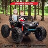 24V 2 Seaters Kids Ride on UTV with Remote Control, Extra Large EVA Wheels & Wide Seat for Big Kids, Full-Metal Suspension, Music, LED Lights - 4 of 4