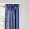 SKL Home Hopscotch Window Panel, 42" x 63", Denim - 2 of 3