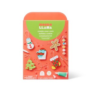 8ct Christmas Craft Whipped Paint Ornaments Activity Kit - Mondo Llama™ - 1 of 4