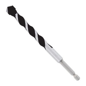 Diablo 1/2 in. X 6 in. L Multi-Material Carbide Tipped Hammer Drill Bit Hex Shank 1 pk - 1 of 2