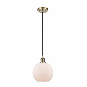 Athens - 1 Light Mini Pendant In Industrial Style-10 Inches Tall and 8 Inches Wide - 1 of 1