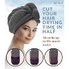 Scala Microfiber Hair Towel Wrap Twist for Women (2 Pack) - 3 of 4