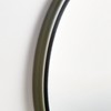Plum & Post Ryland Mirror Small - Olive Green Round Iron Frame - Beveled - 3 of 3