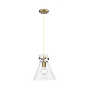 Newton Cone - 1 Light Pendant In Industrial Style-11 Inches Tall and 10 Inches Wide - 1 of 1