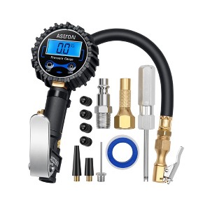 AstroAI Digital Tire Pressure Gauge with Inflator(3-250 PSI 0.1 for Display Resolution) - 1 of 4