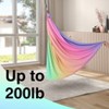 Sensory Swing for Kids & Adults, Double Layer Therapy Hammock with 360° Swivel Hanger for Autism, ADHD. Holds 300lbs.(59x55 in) - 2 of 4