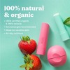 eos Organic Lip Balm Stick - Strawberry Stick - 0.28oz/2pk - 3 of 4