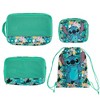 Lilo & Stitch Floral Print Stitch 4-Piece Packing Cube & Laundry Bag Set - 2 of 4
