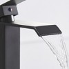 BWE Waterfall Single Hole Single-Handle Low-Arc Bathroom Faucet With Supply Line - 4 of 4