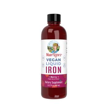 MaryRuth's Iron Liquid, Berry, 16 oz