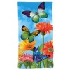 Briarwood Lane Spring Hand Towel 26x18 Fluttering Butterflies Hand For Spring Towel - 2 of 4