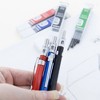 BAZIC Products® 2.0 mm Mechanical Pencil with HB, 2B, 4B & 6B Lead, Assorted Barrel Color, Pack of 3 - 3 of 4