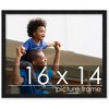PosterPalooza | Modernist Black Picture Frame - UV Acrylic, Backing Board, Hanging Hardware Included - 2 of 4