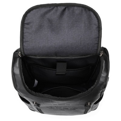 ELLE Luggage 22L Roamer Vegan Leather Backpack - Black — фото 5