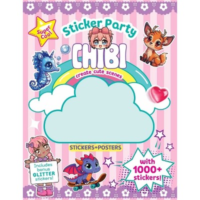 Chibi Sticker Party - by  Iseek (Paperback)