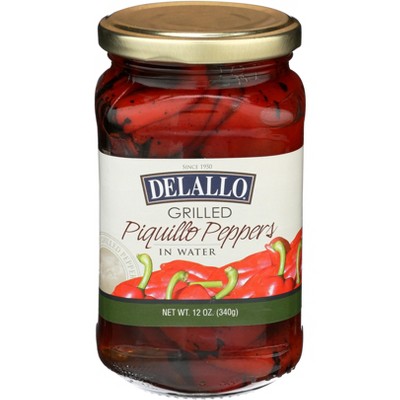 Delallo Grilled Piquillo Peppers - Case 12 - 12 Oz : Target